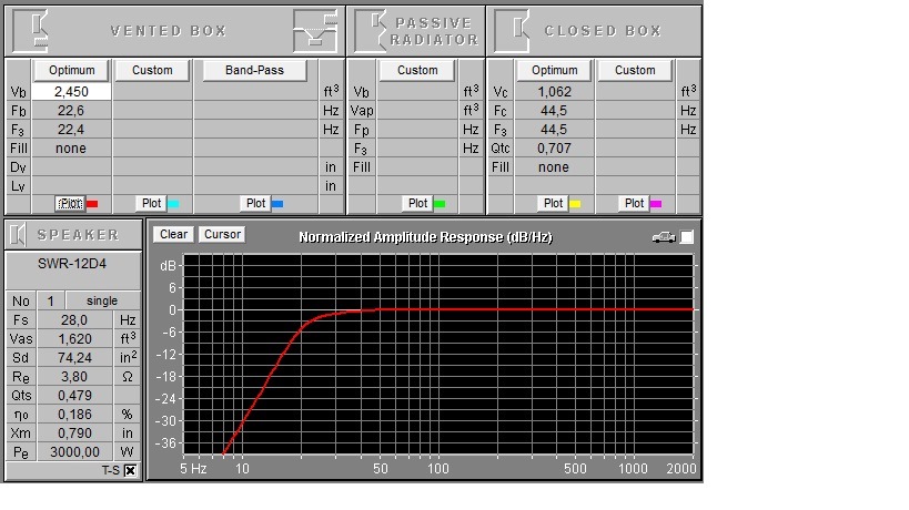 Jbl speakershop расчет короба