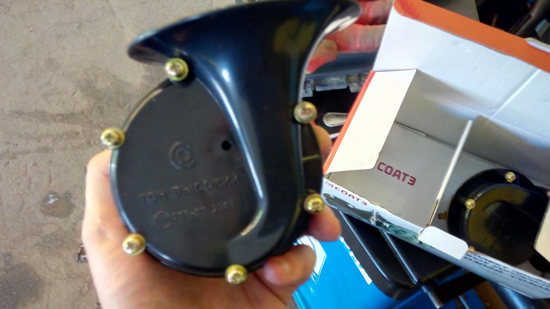 Звуковой сигнал Волга СОАТЭ на Opel Astra GTC — Opel Astra H GTC, 1,6 л ...