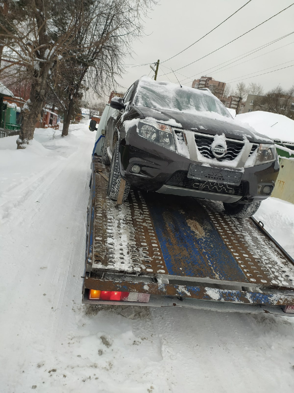 Первая проблема — Nissan Terrano III, 2 л, 2020 года | наблюдение | DRIVE2