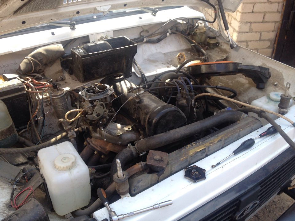 Почему загорается лампа давления масла? Выбор фильтра. — Lada 4x4 3D, 1 ...