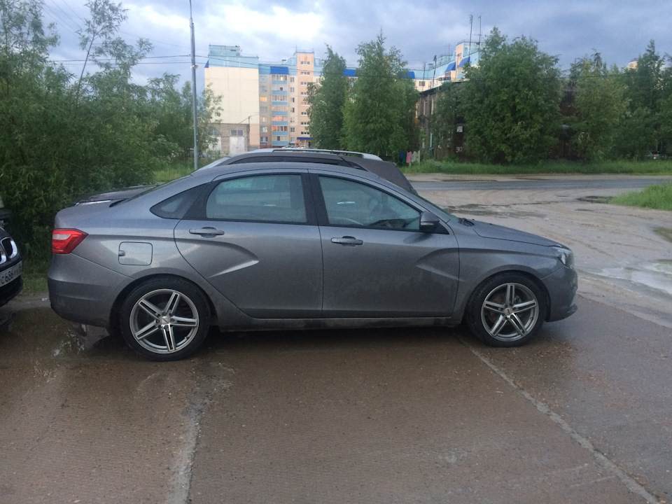Продажа пружин -50 — Lada Vesta (1G), 1,6 л, 2016 года | тюнинг | DRIVE2
