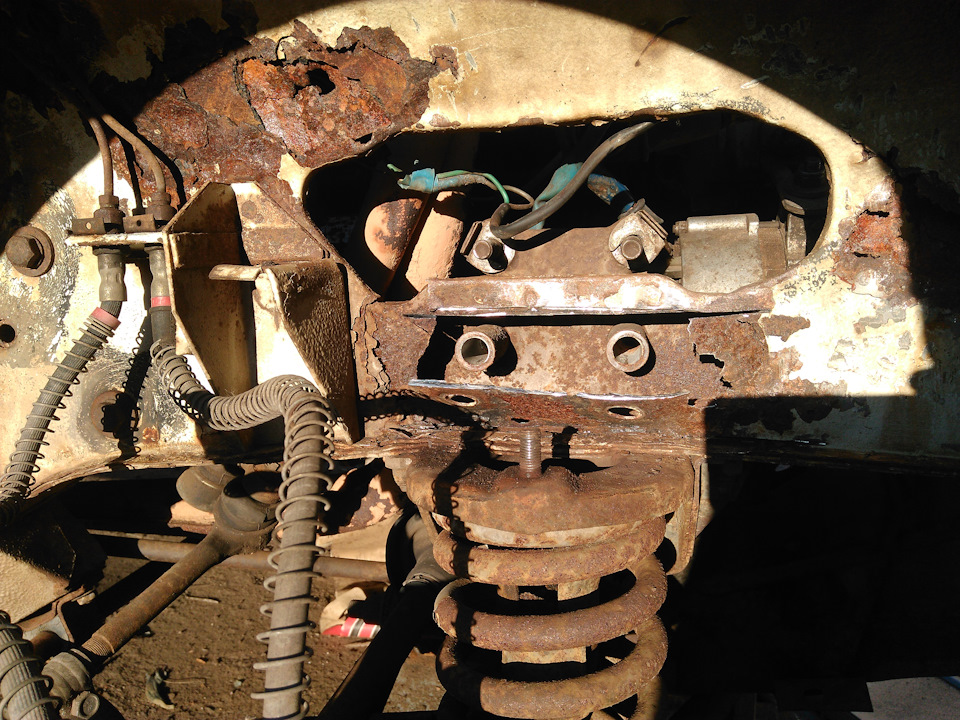 подскажите как лучше усилить лонжероны — Lada 4x4 3D, 1,6 л, 1987 года ...