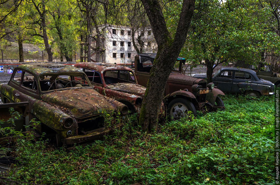 Брошенные машины в москве