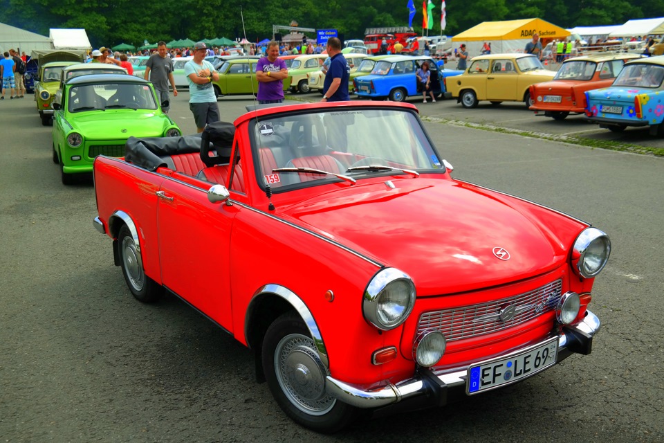 Trabant p601 кабриолет