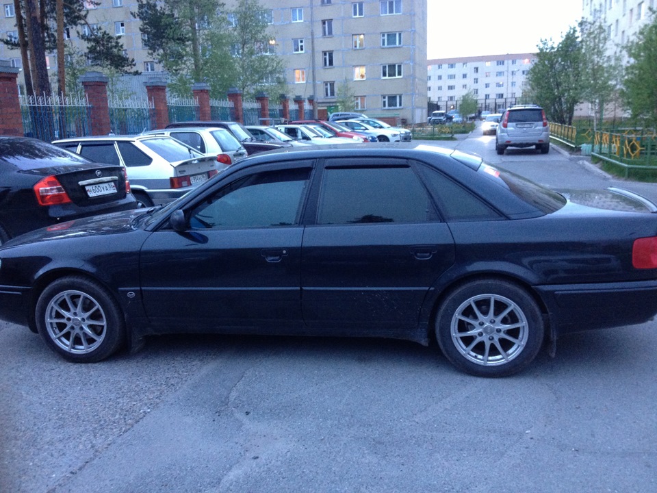 ПОставил пружины FK -35mm + Стойки Каяба Excel-G — Audi 100 (C4), 2,3 л ...
