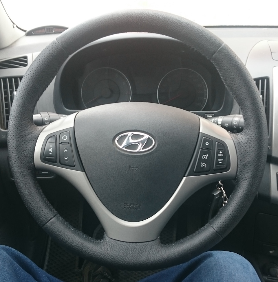 Хендай i30 как снять руль 38. Подогрев руля, часть 2-я. - Hyundai i30 (1G), 1,6 л, 2010 года стайлинг DRIV
