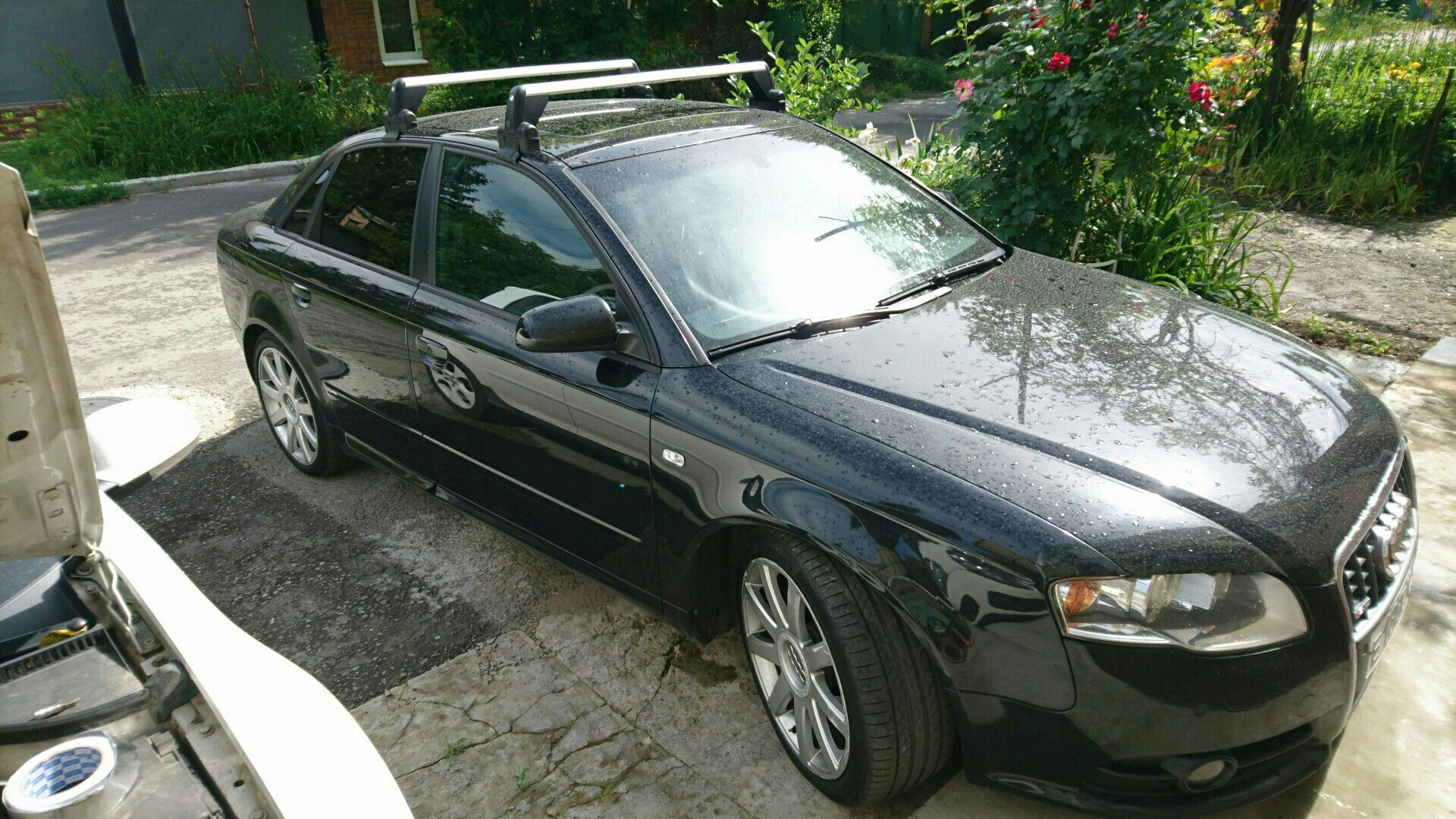 Установил дуги на крышу. — Audi A4 (B7), 2 л, 2006 года | аксессуары ...
