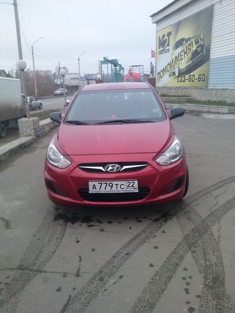 Этап первый — Hyundai Solaris (1G), 1,6 л, 2011 года | стайлинг | DRIVE2