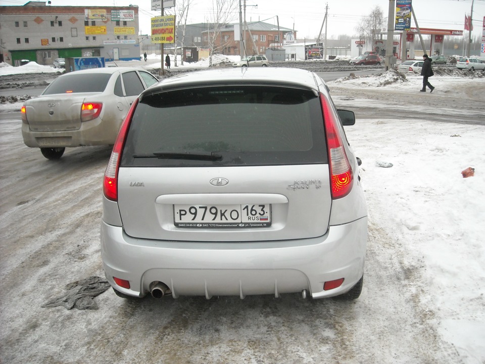 Калина спорт багажник