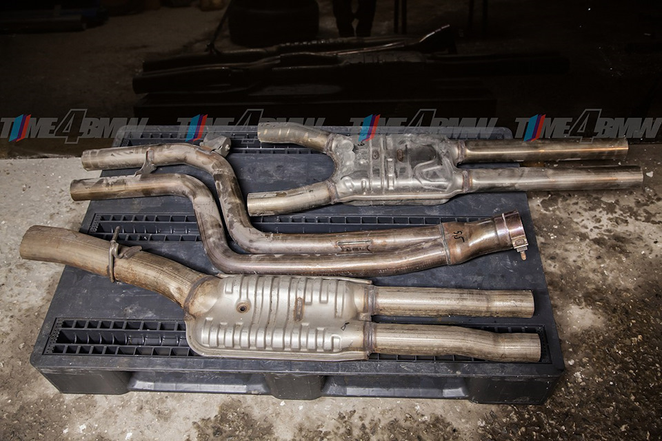 Части глушителей от разных BMW — Time4BMW (Время БМВ) на DRIVE2