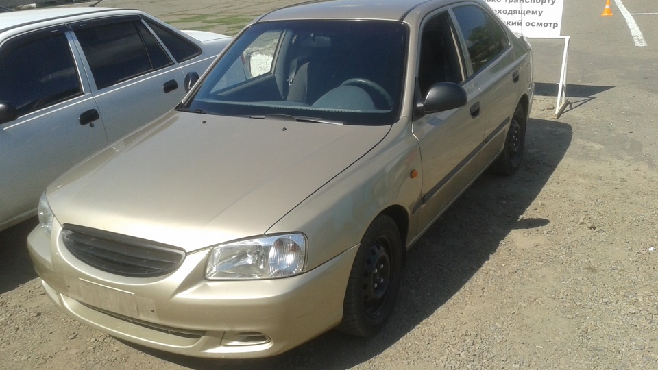 Хрустит коробка — проверь сцепление! — Hyundai Accent (2G), 1,5 л, 2005 ...