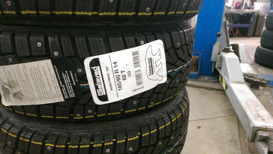 Шины на зиму — Gislaved NordFrost 100 185/60-14 — Daewoo Nexia (N150 ...