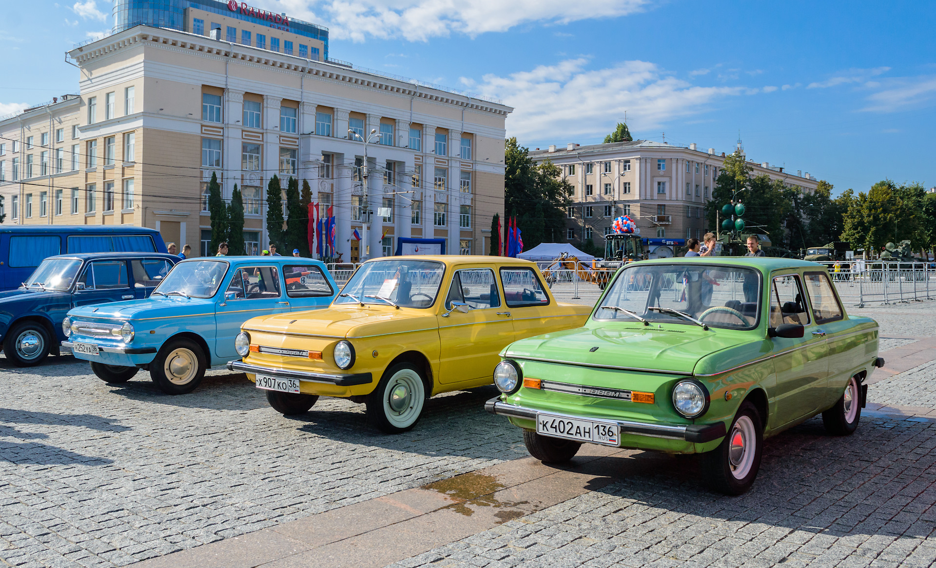 День города Воронеж 2016. Выставка ретро-авто — ЗАЗ 968, 1,2 л, 1991 года |  встреча | DRIVE2