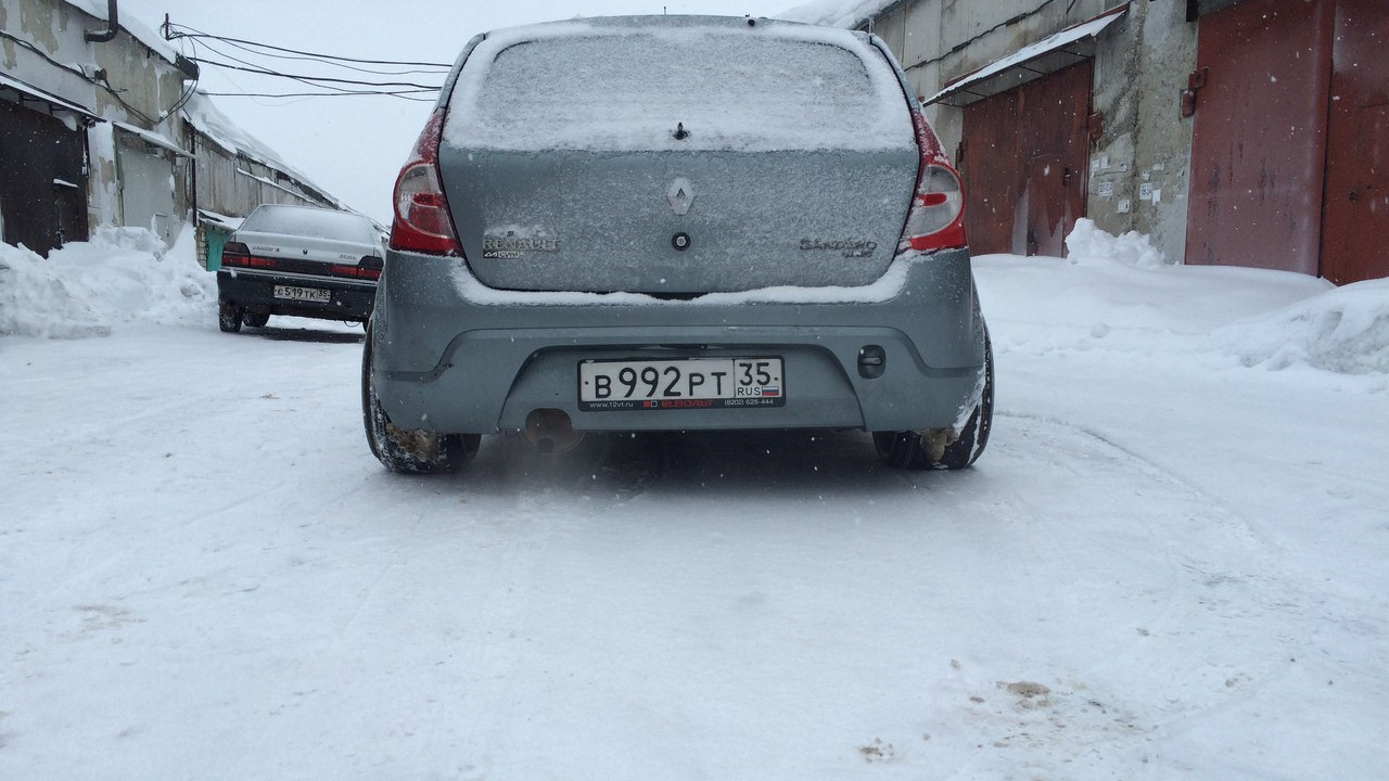 Renault Sandero 1G 1.4 бензиновый 2011 | толстая мышь на DRIVE2