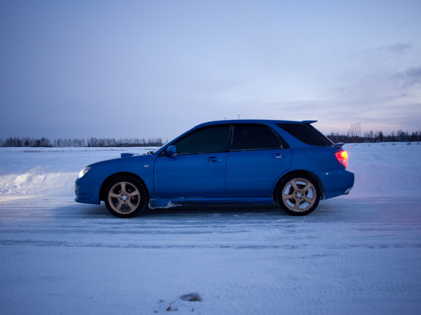 Промзона 2010. Зимние покатухи! — Subaru Impreza WRX (GD, GG), 2 л, 2002  года | покатушки | DRIVE2