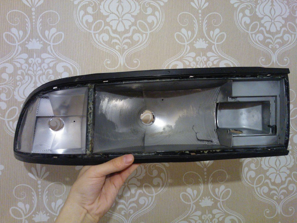 Восстановление отражателя задней фары — Toyota Sera, 1,5 л, 1991 года ...