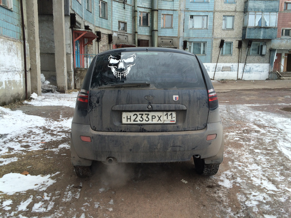 Как сделать тюнинг задних фар. — Lada Калина Хэтчбек (1G), 1,6 л, 2009 ...