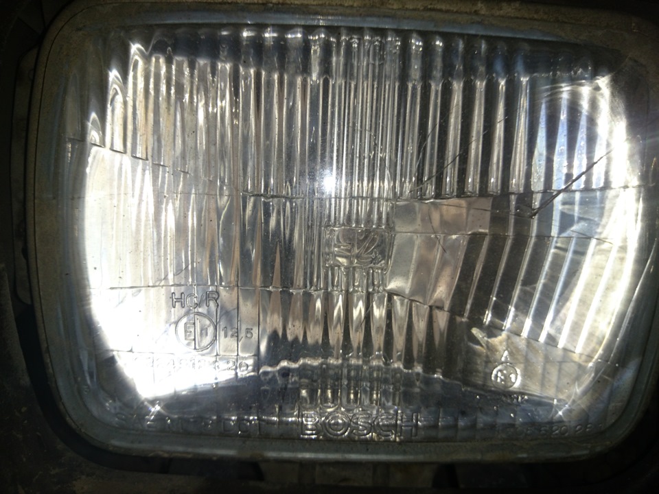 Лопнула фара — Honda Integra (AV, DA1-DA3), 1,5 л, 1988 года | поломка ...