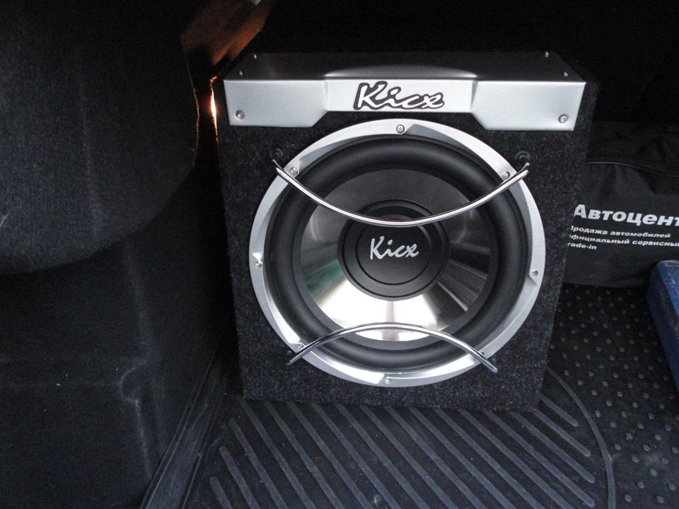 Сабвуфер Kicx icq 300ba — Citroen C4 L, 1,6 л, 2013 года | автозвук ...