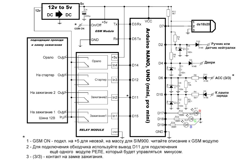 Автозапуск по смс и температуре, + Lite версия — Сообщество «Кулибин ...