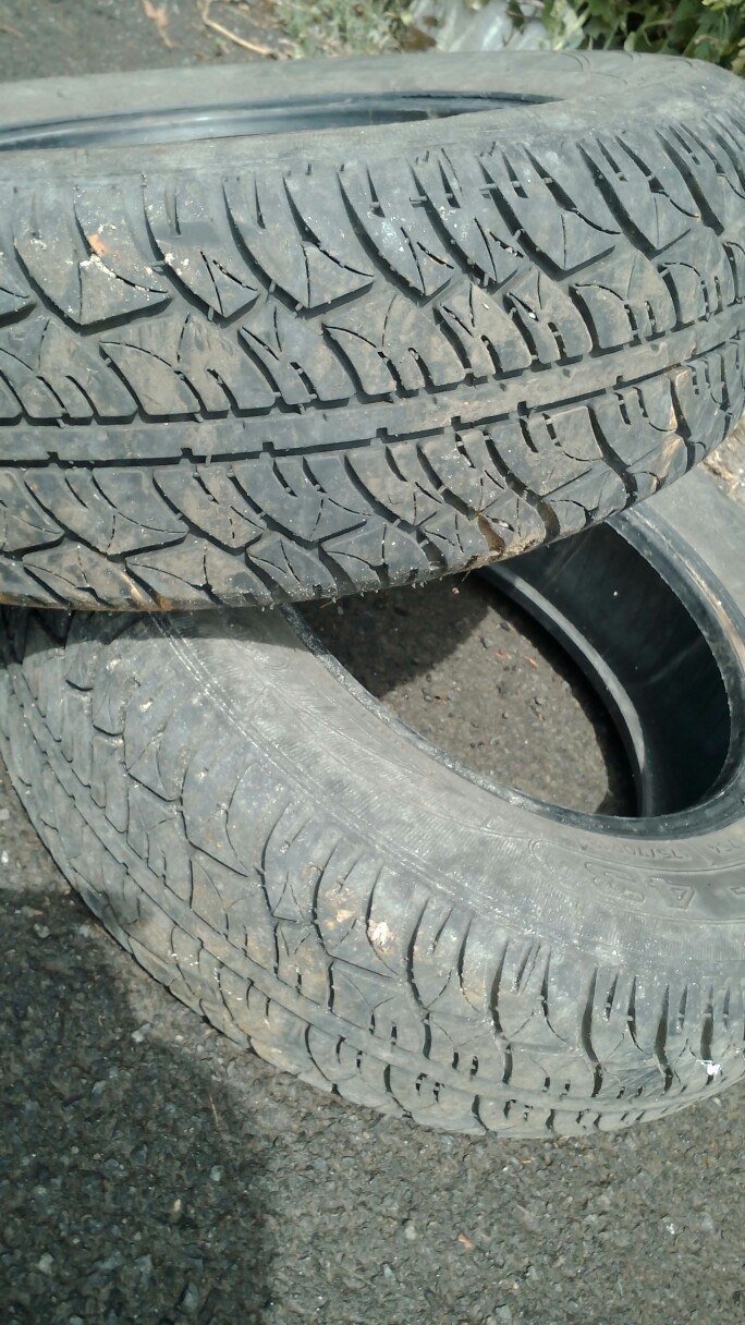 Новая летняя резина — Lada 2106, 1,3 л, 1991 года | шины | DRIVE2