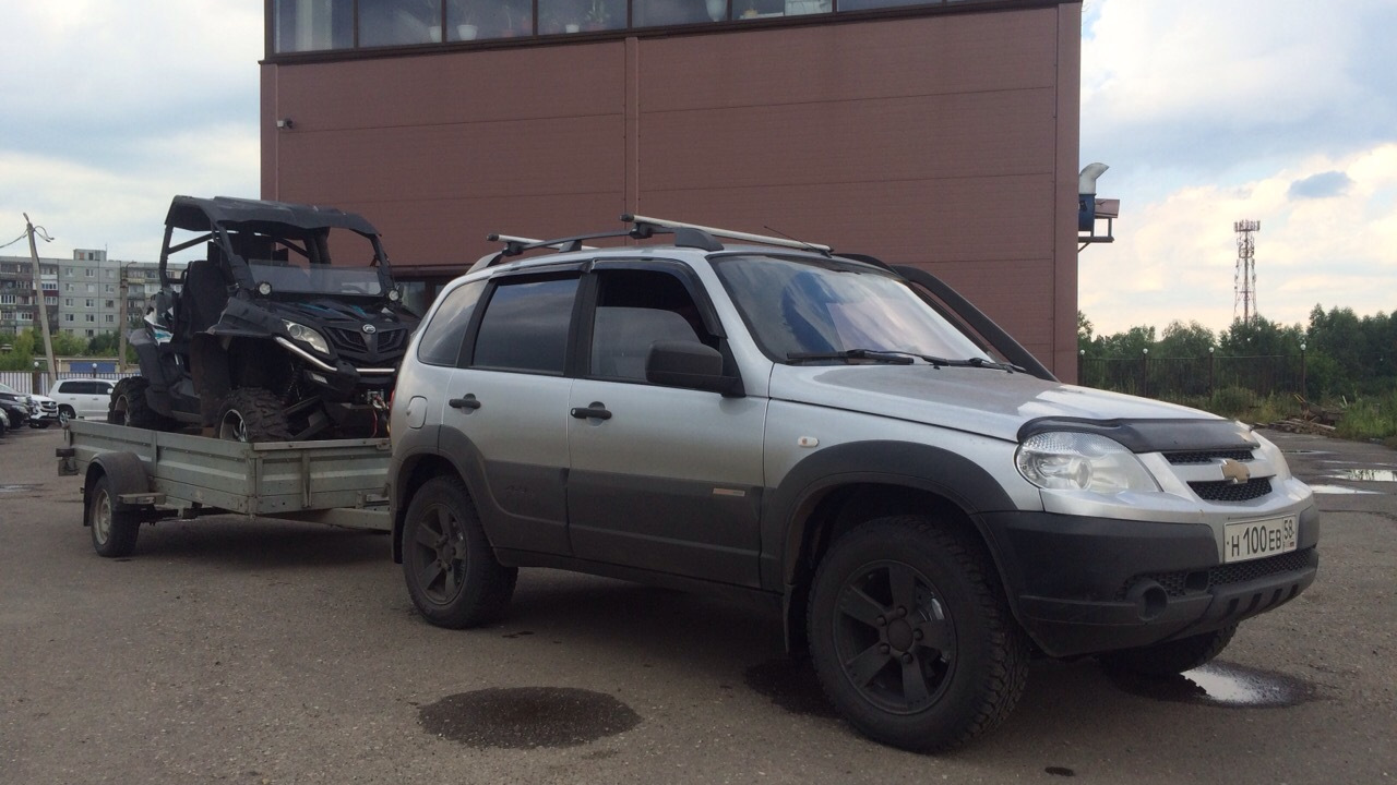 Chevrolet Niva 1.7 бензиновый 2012 | маленький ТЯГАЧ на DRIVE2