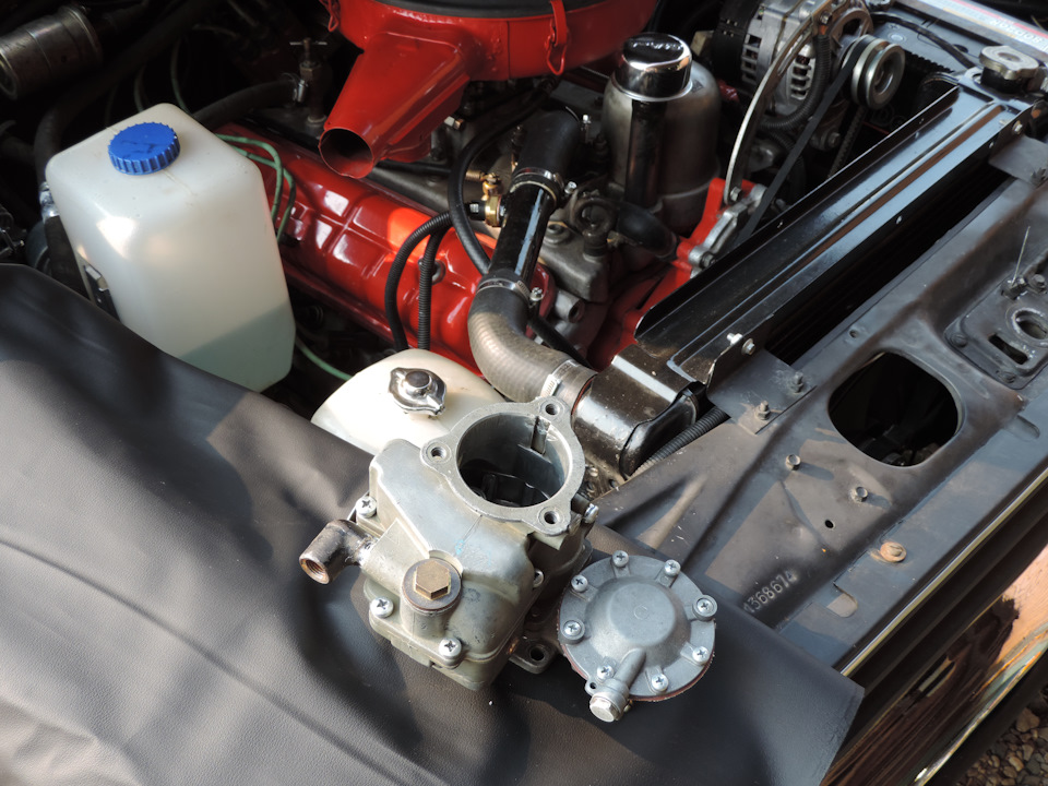 V8: Карбюратор К-89А на ЗМЗ 53 (Часть-1) — ГАЗ 2410, 5,5 л, 1990 года ...