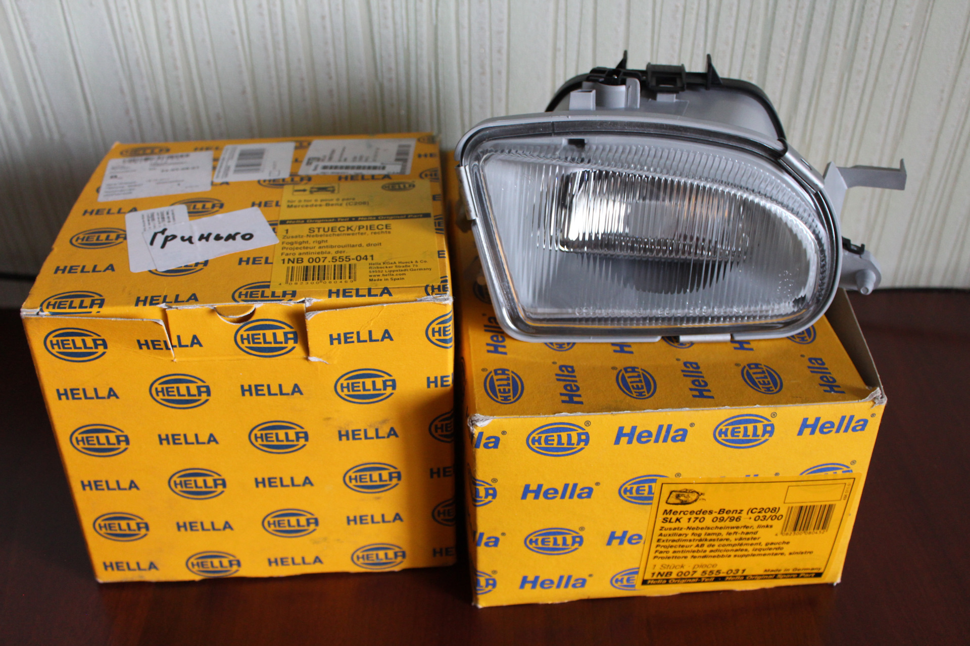 Новые противотуманки Hella для W210 E430 Restyle — Mercedes-Benz E ...