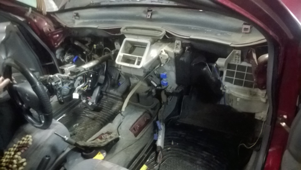 Печка — Mazda 626 IV (GE), 1,8 л, 1993 года | своими руками | DRIVE2