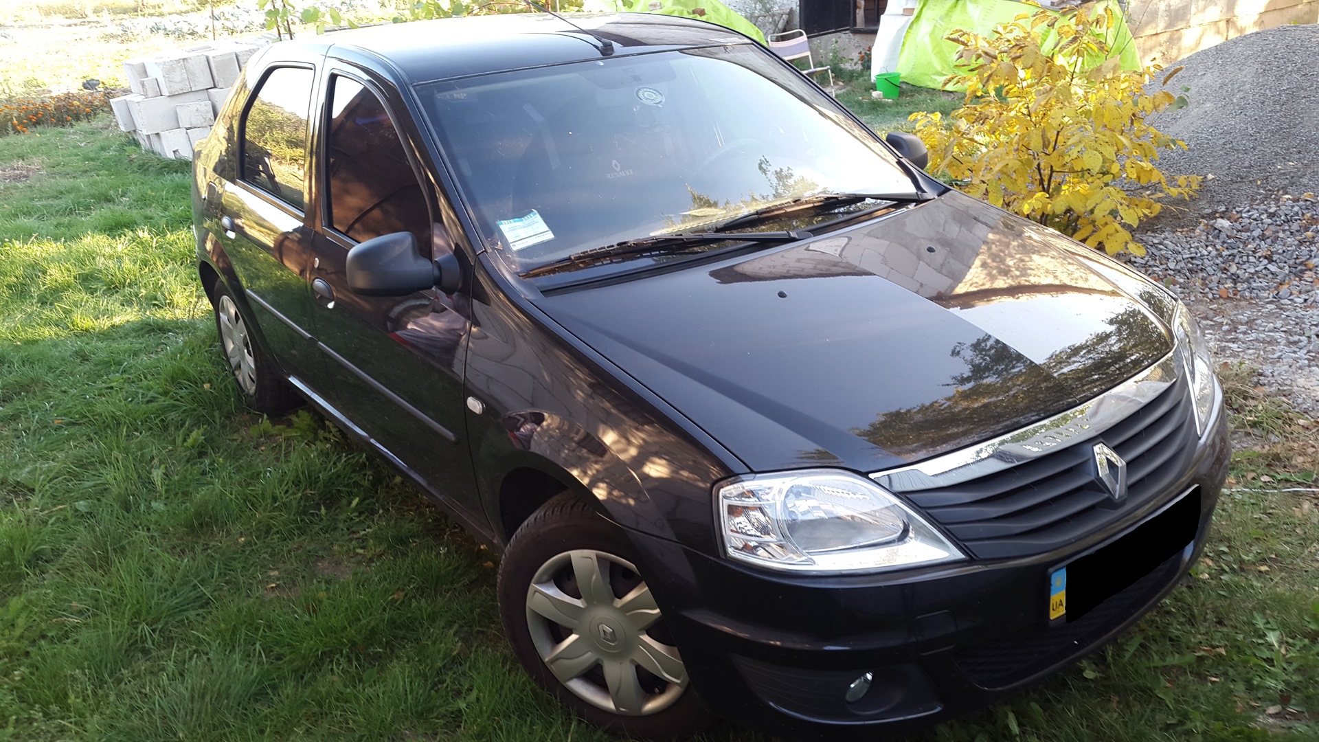 Renault Logan (1G) 1.6 бензиновый 2012 | ☸Black Pearl☸ на DRIVE2