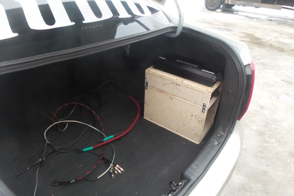 подключение фронта — Lada Гранта, 1,6 л, 2014 года | автозвук | DRIVE2