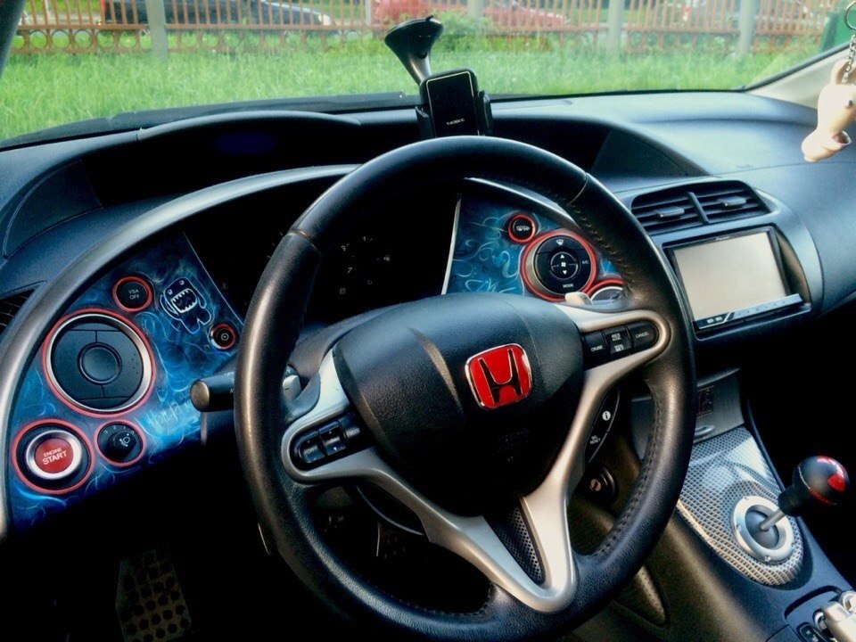 Honda v панель