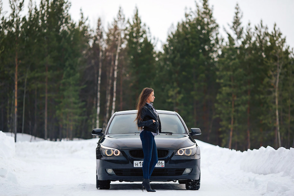 BMW 5 E60 & Girl — Сообщество «Girls & Cars» на DRIVE2