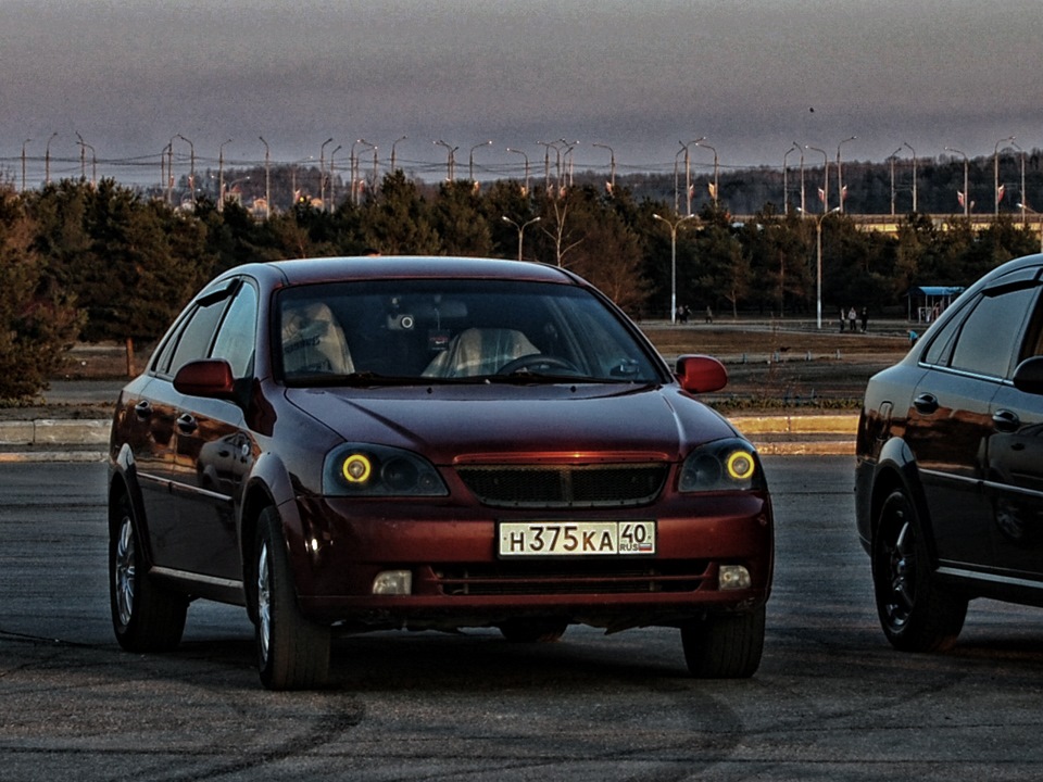 Свежие фото с доделанными фарами. — Chevrolet Lacetti Sedan, 1,6 л ...