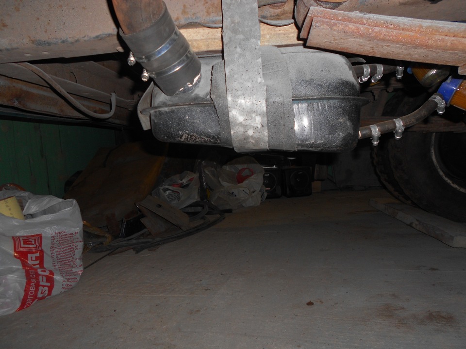 Установка бака от запорожца ))) — ГАЗ Газель, 2,3 л, 2003 года | другое ...