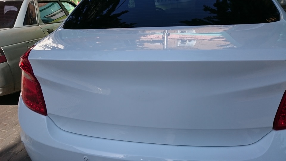 Как убрать надписи (шильдики) — Chery Bonus 3, 1,5 л, 2015 года ...