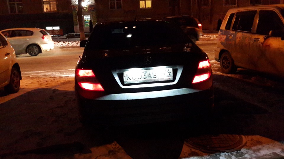 6b9a6das 960 замена ламп подсветки номера w212