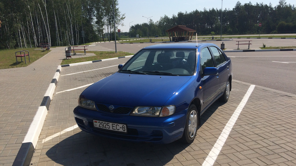 Как дела у Аленки…#2 — Nissan Almera I (N15), 1,6 л, 1999 года ...