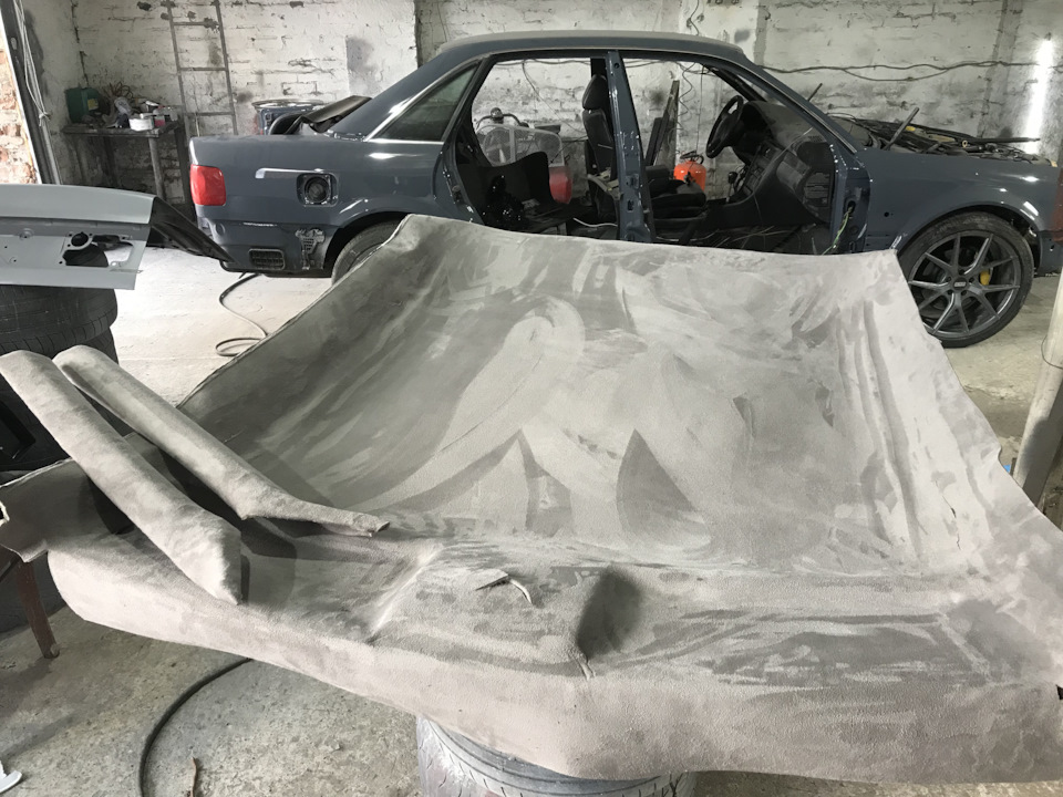 Подвесной потолок прощай . — Audi S6 (C4), 2,2 л, 1995 года | своими ...