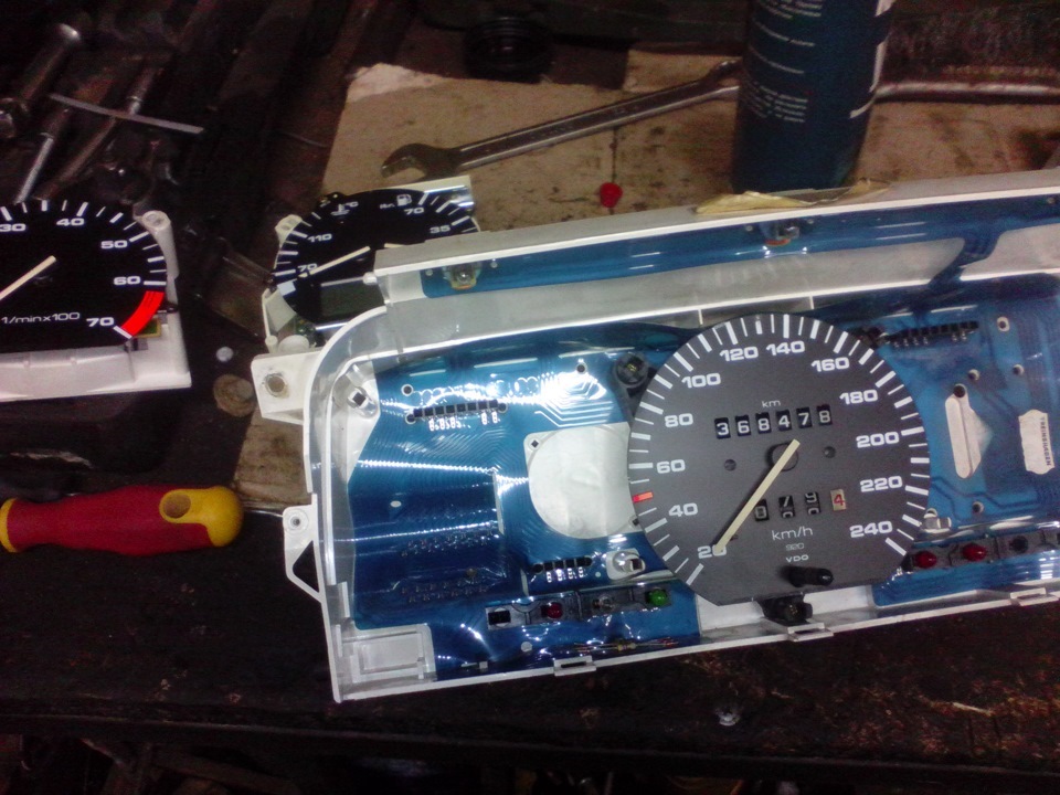 Лампа давления масла и зуммер финальная — Volkswagen Passat Variant (B3 ...