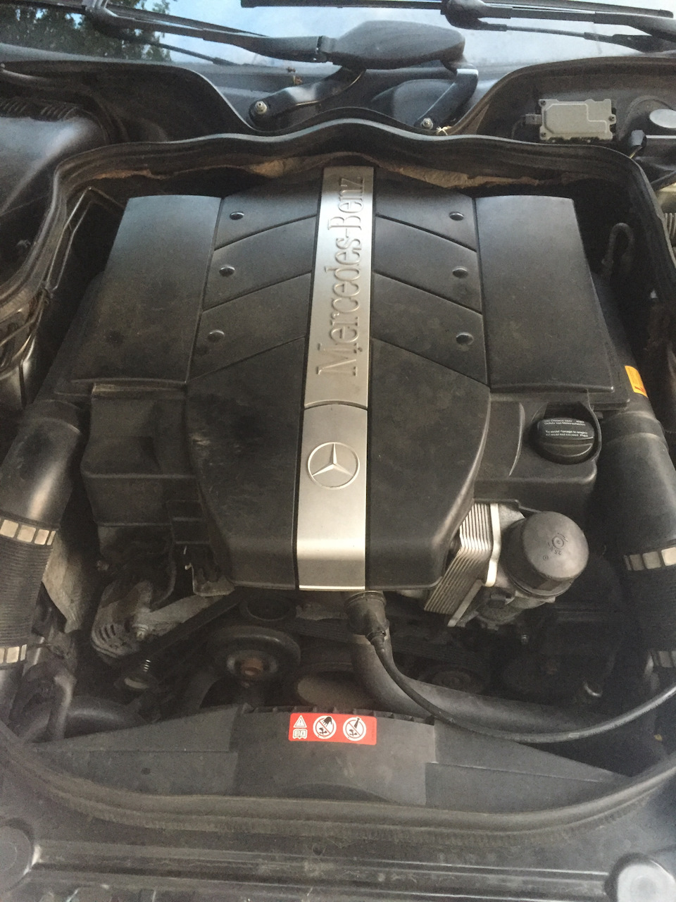 Подтраивает-свечи ли ? — Mercedes-Benz E-class (W211), 3,2 л, 2004 года ...