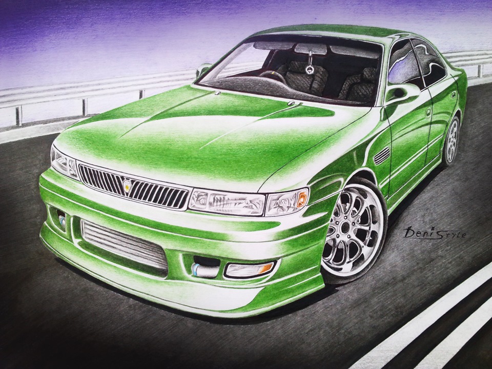 Mark 2 jzx90 рисунок