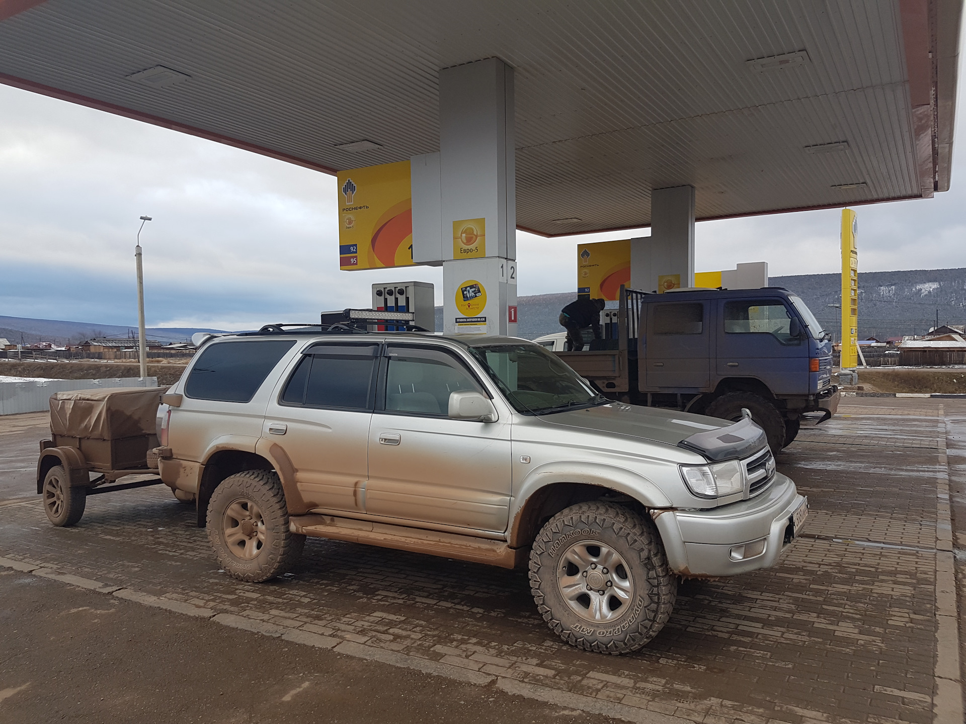 Toyota Hilux Surf 3.4. Сурф 3 про программа. Дорога Иркутск Северобайкальск новости.