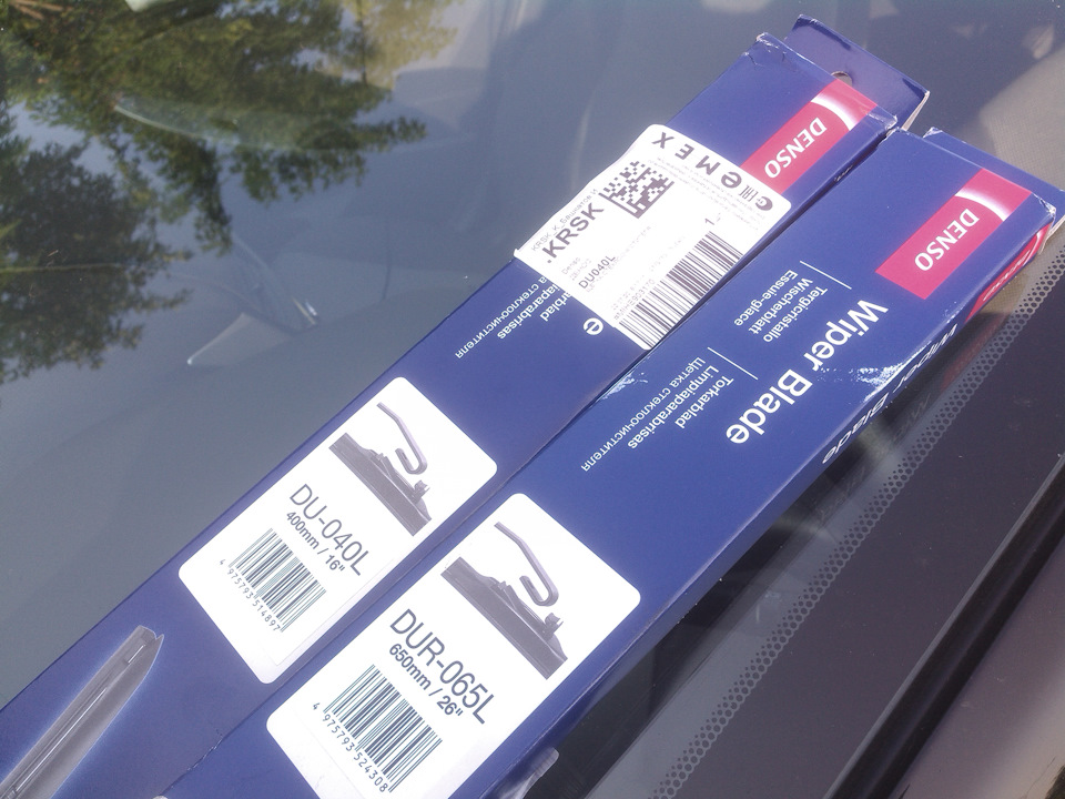 36. Щетки стеклоочистителя Denso Wiper Blade — Hyundai Solaris, 1,6 л ...