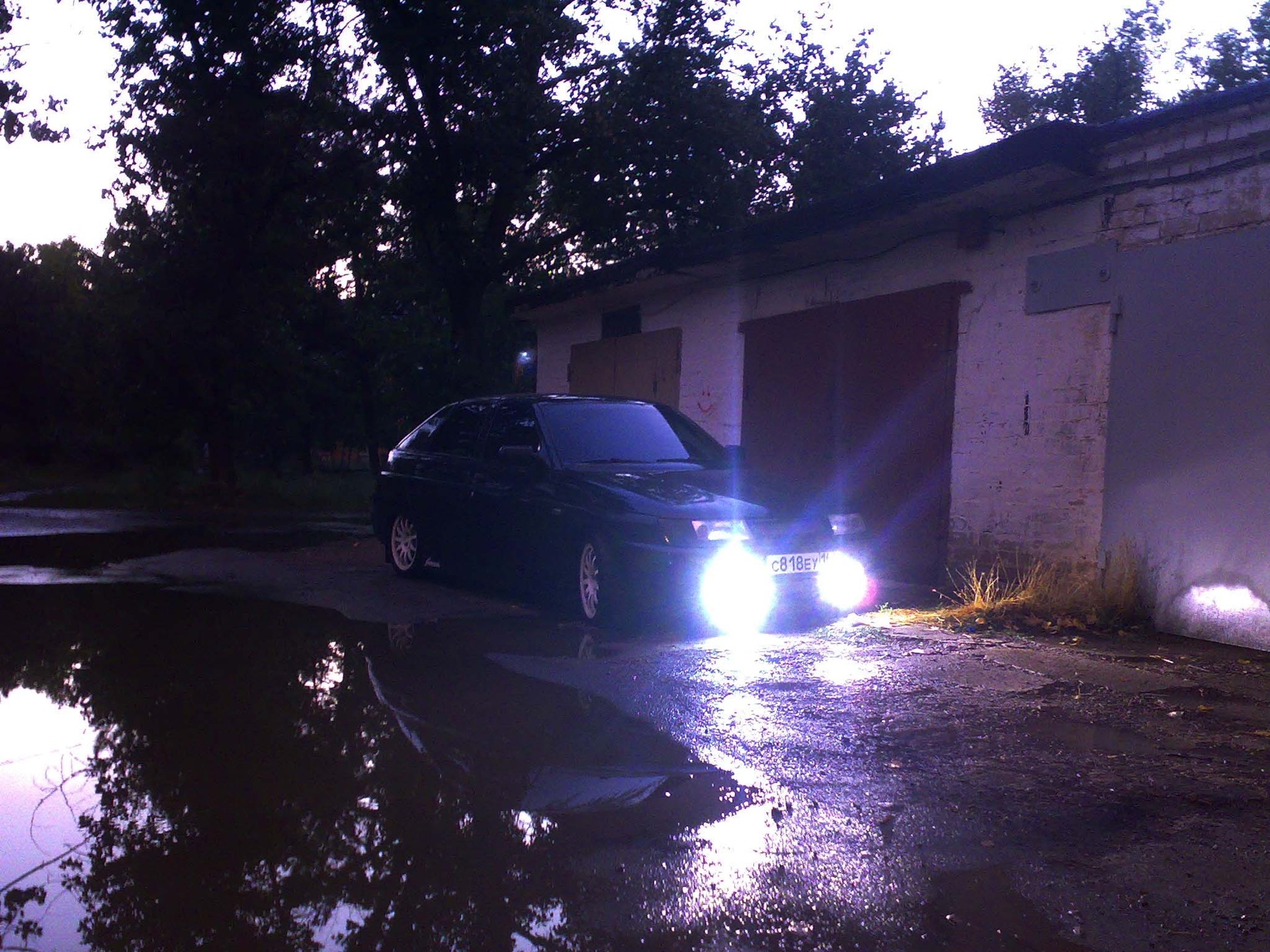 Ксенон в ПТФ O_o — Lada 2112, 1,6 л, 2006 года | аксессуары | DRIVE2