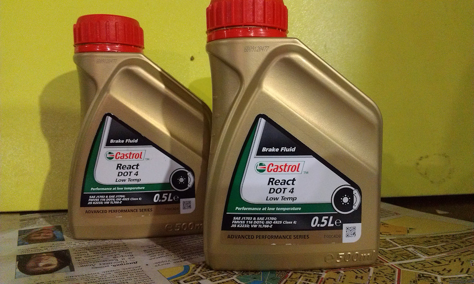 Замена жидкости гидропривода тормозной системы — Volkswagen Polo Sedan ...