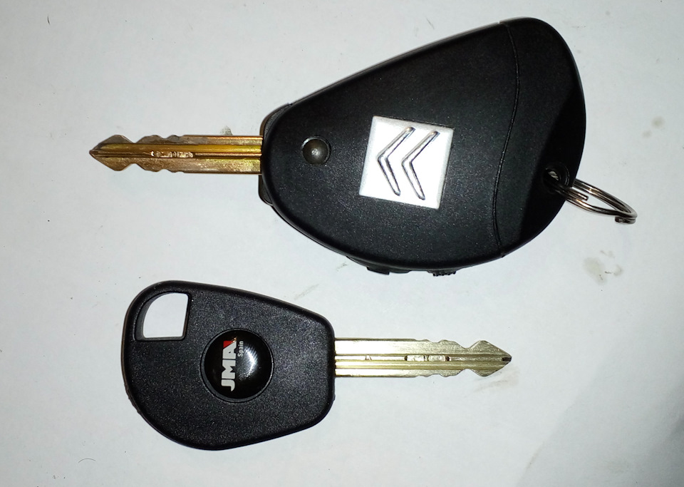 Как разобрать ключ ситроен ксантия