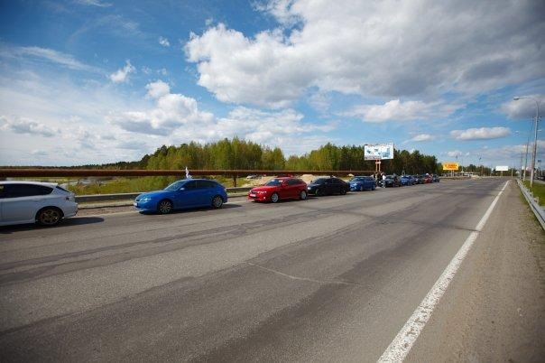 Встреча Субару-клуба г.Сургут — Subaru Impreza (GE/GH), 1,5 л, 2008 ...