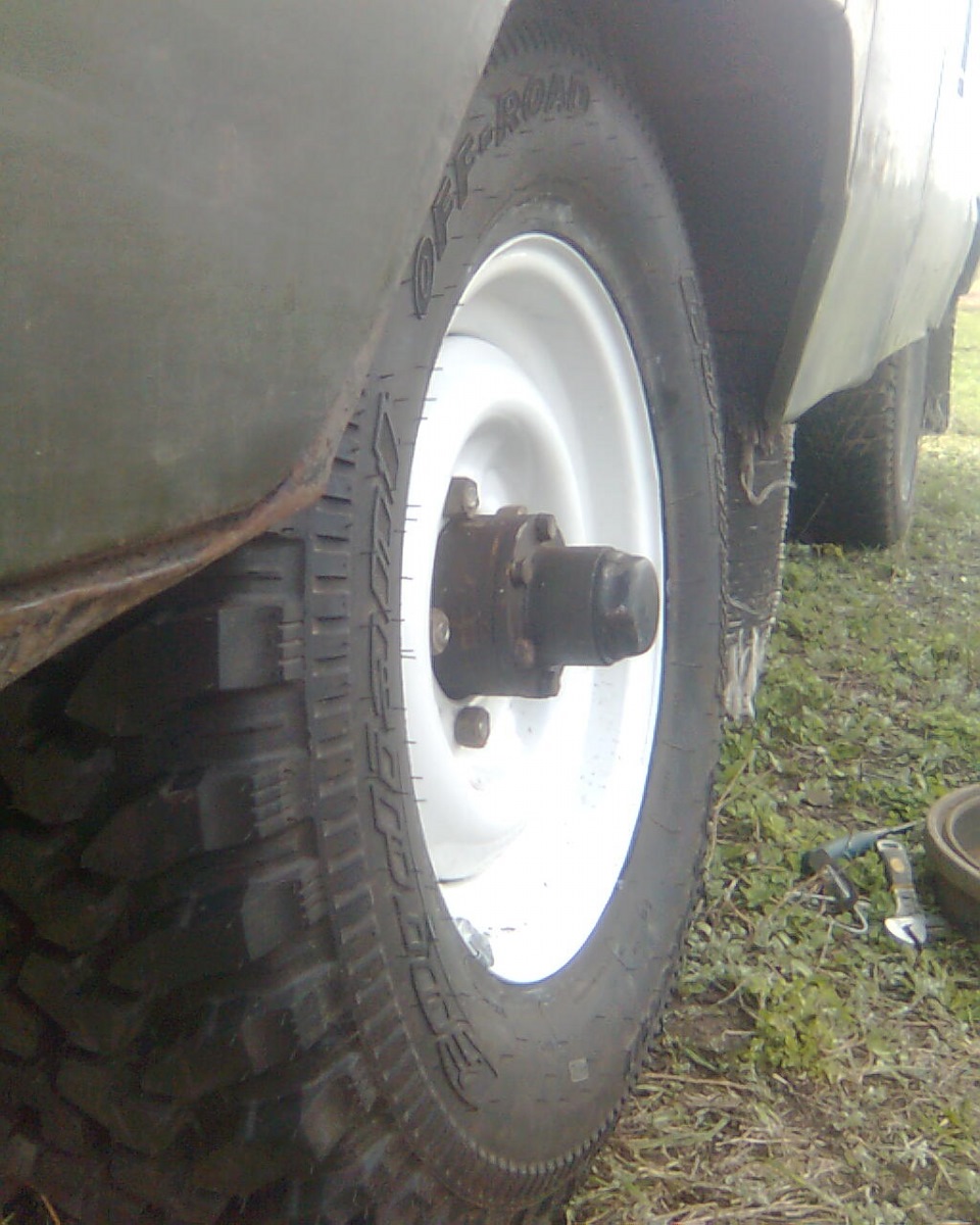 Меняем тормозные цилиндры и колодки, меняем колёса — УАЗ 2206, 2,5 л ...