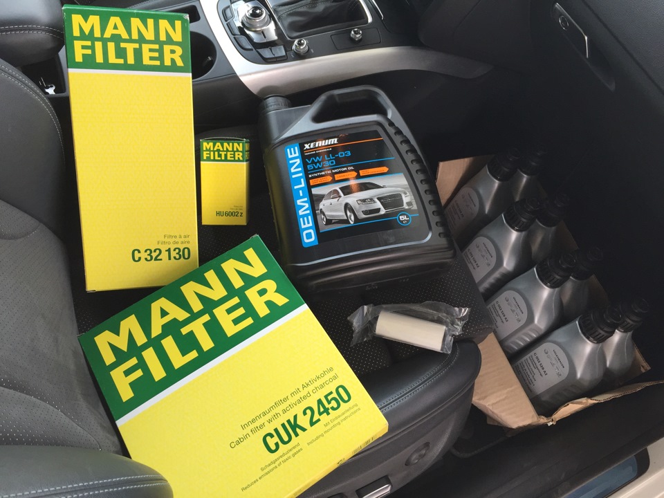 ТО по плану, 30 тысяч км. — Audi A5 Sportback (1G), 2 л, 2014 года